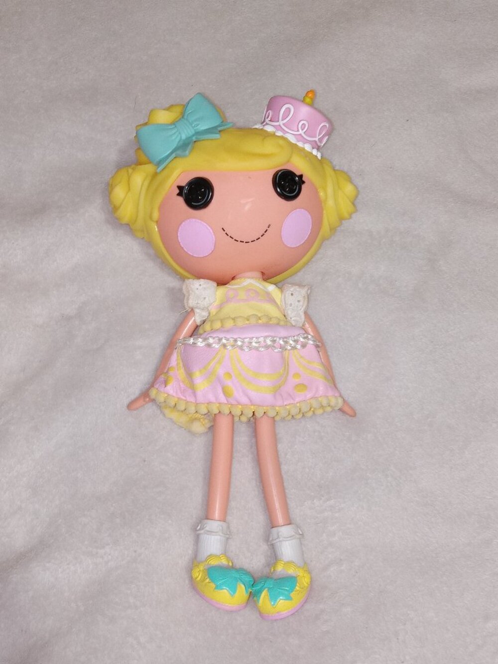 Lalaloopsy Candle Slice O' Cake 12" Full Size Doll MGA 2014 Dress Shoes